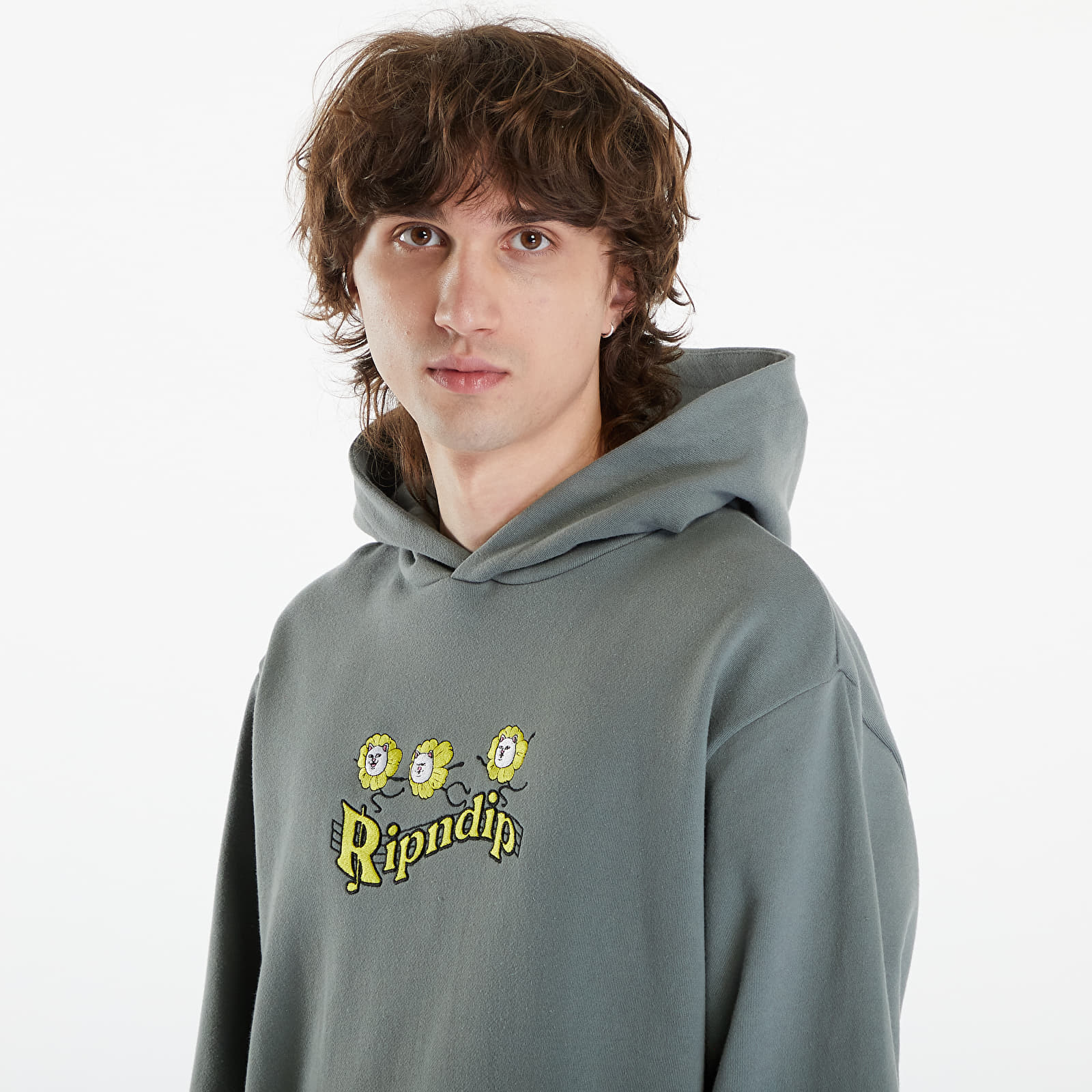 Hettegensere for menn RIPNDIP Funny Thing Hoodie Charcoal