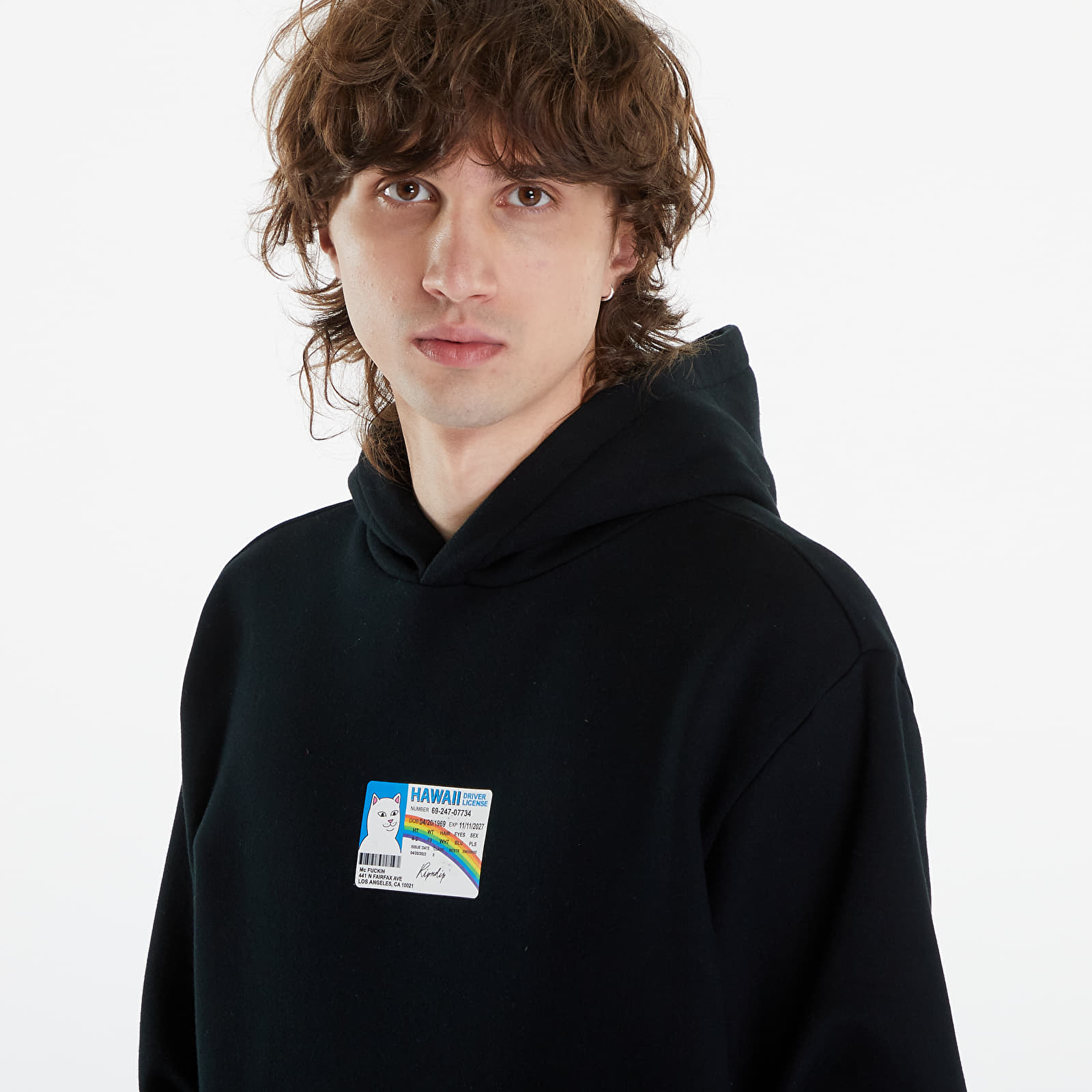 Felpe con cappuccio uomo RIPNDIP Mcfuckin Hoodie Black