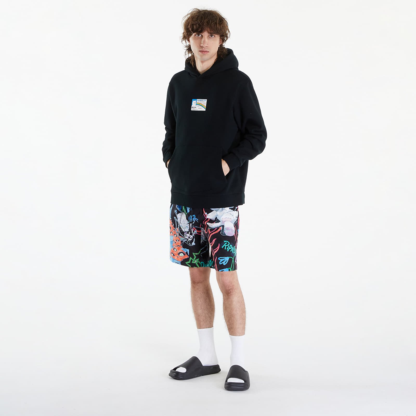 Felpe con cappuccio uomo RIPNDIP Mcfuckin Hoodie Black