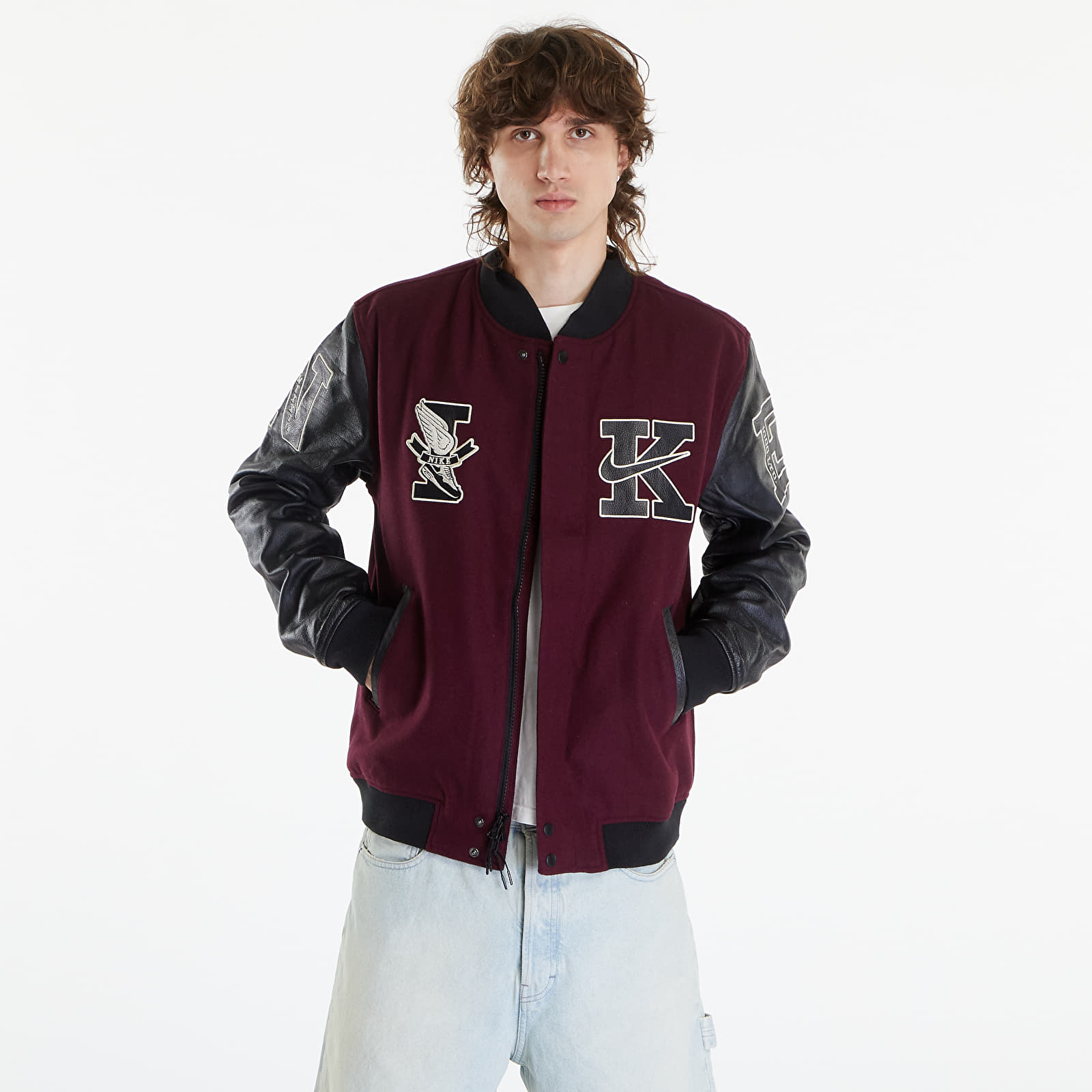 Bomber Jackets Nike Destroyer Jacket Night Maroon/ Black