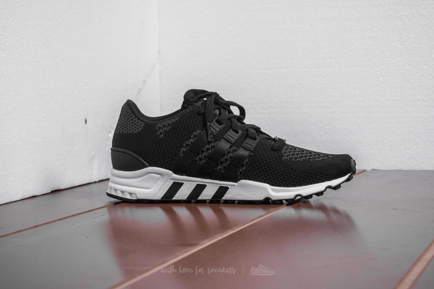 Adidas originals herren eqt support rf primeknit sneakers schwarz store