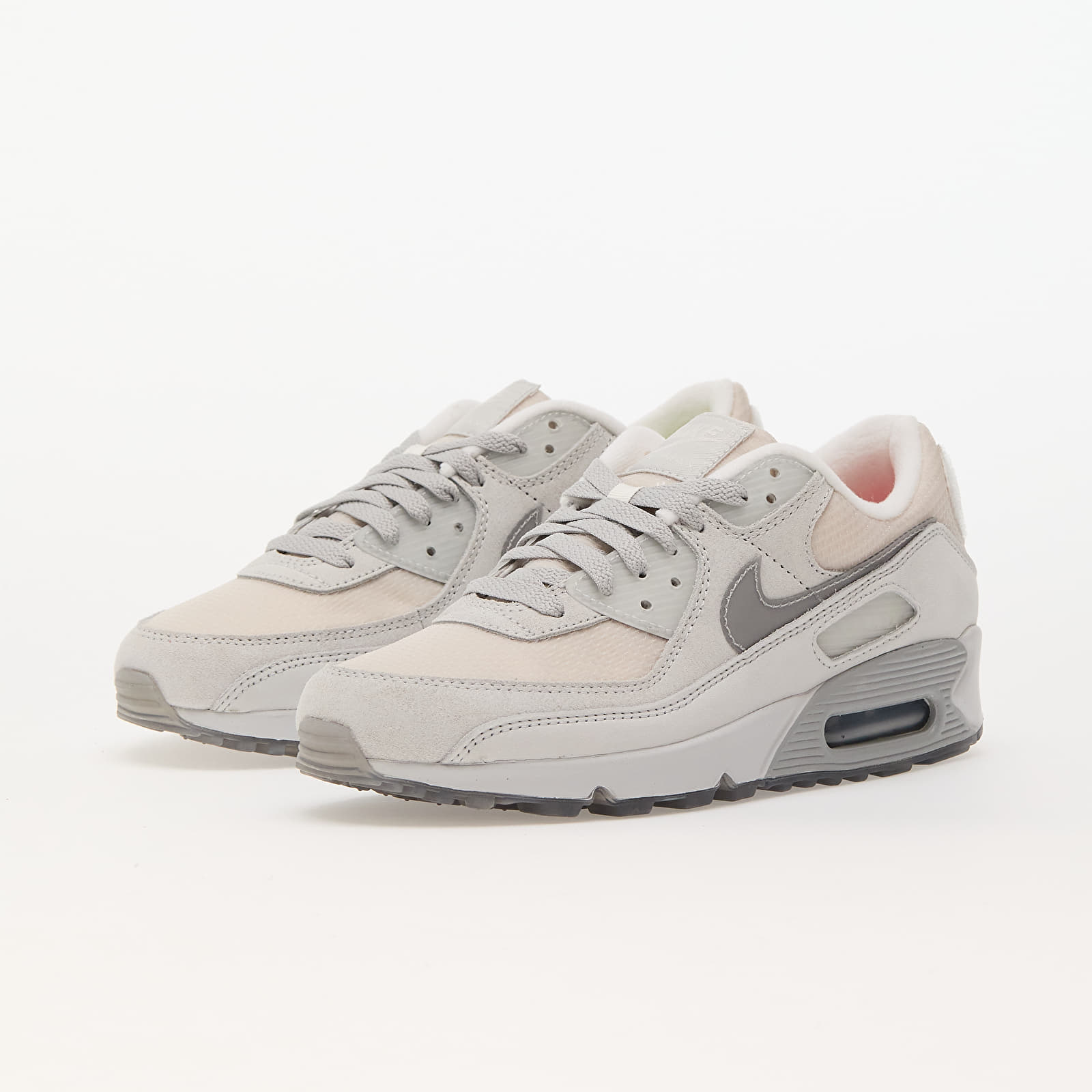 Herren Sneaker und Schuhe Nike Air Max 90 Photon Dust/ Lt Smoke Grey-Phantom