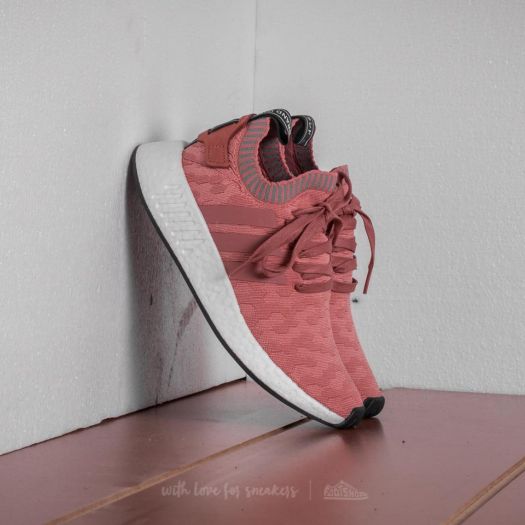 Adidas nmd womens pink grey sales