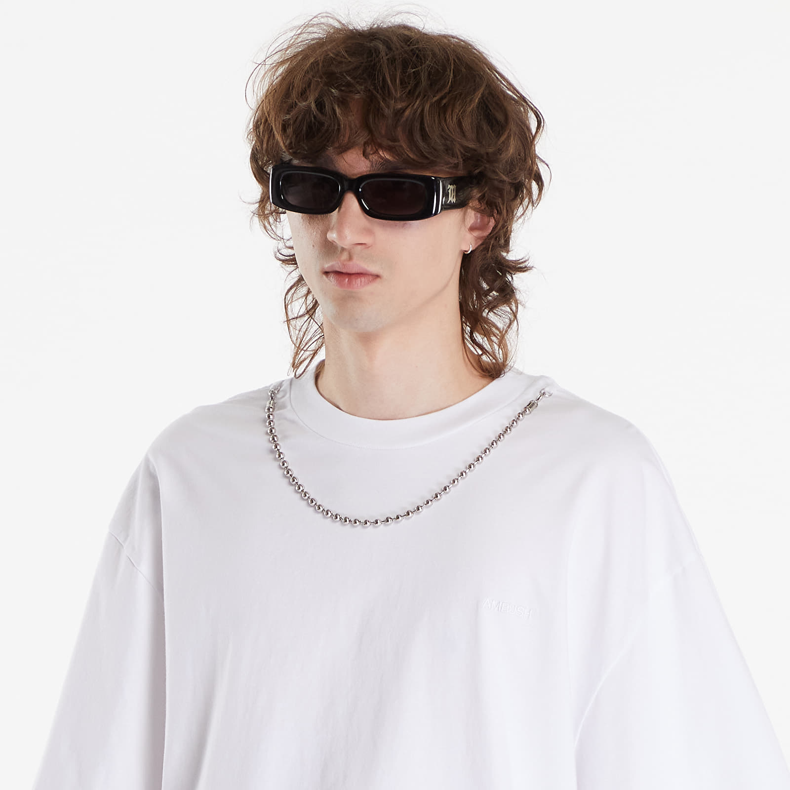 Pólók Ambush Ballchain T-Shirt UNISEX Blanc De Blanc