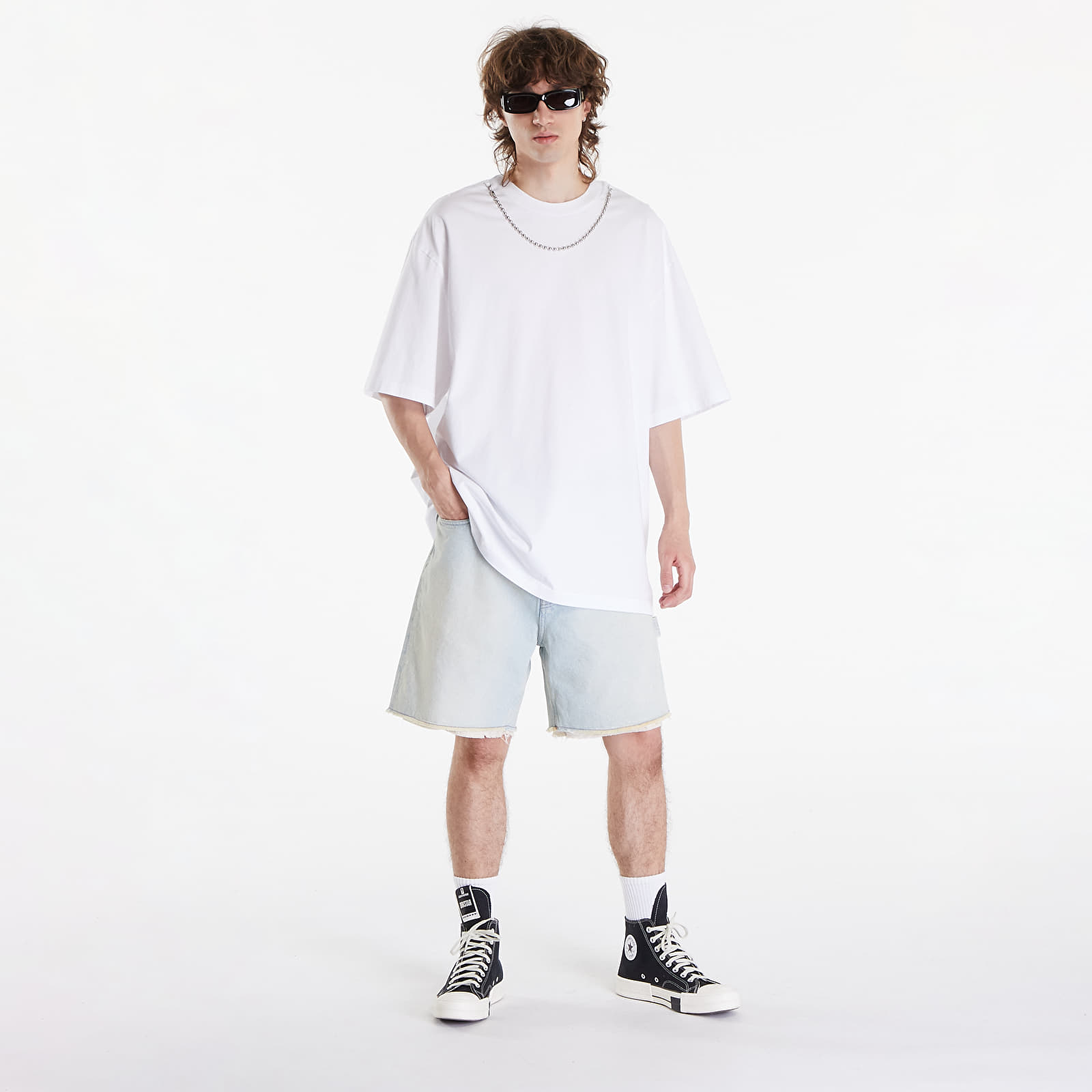 Pólók Ambush Ballchain T-Shirt UNISEX Blanc De Blanc