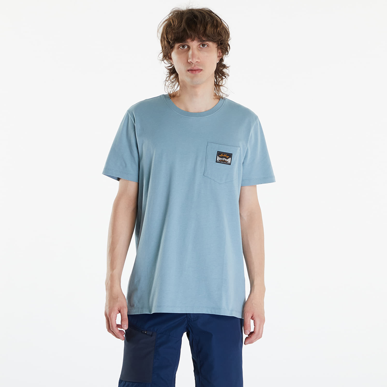 Pánská trička Lundhags Knak Tee Faded Denim