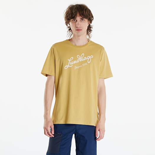 Tričko Lundhags Järpen Logo T-Shirt M Straw