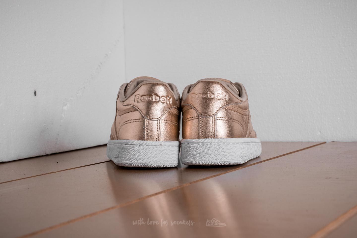 Reebok melted cheap metal peach