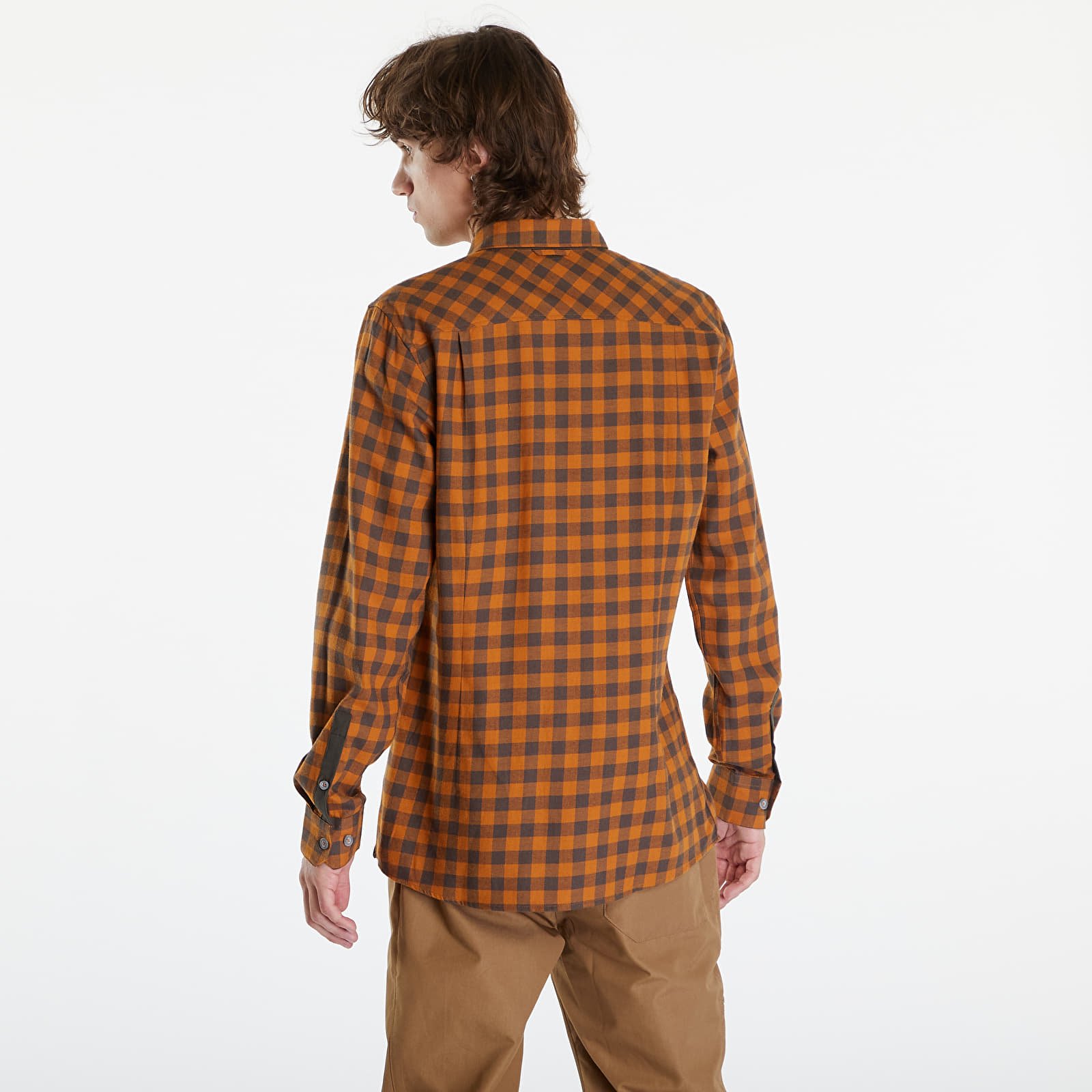 Ingek Lundhags Ekren Long Sleeve Shirt Dark Gold