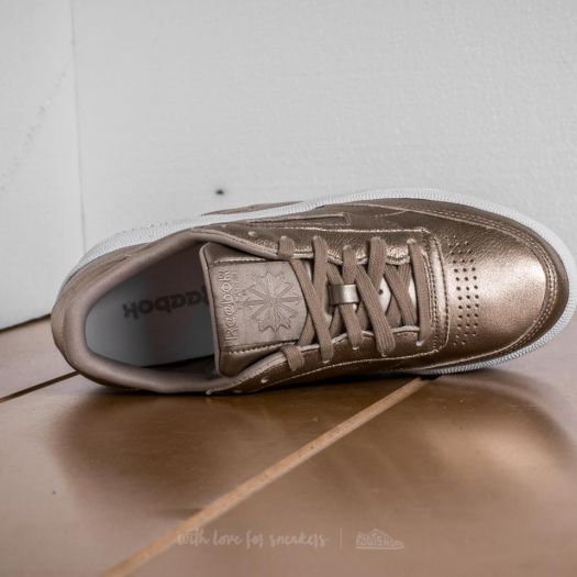 Damesschoenen Reebok Club C 85 Melted Metal Pearl Met Grey Gold