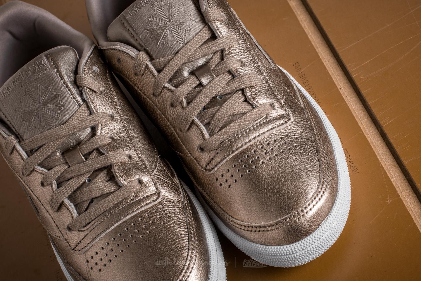 Reebok club c melted metal hot sale