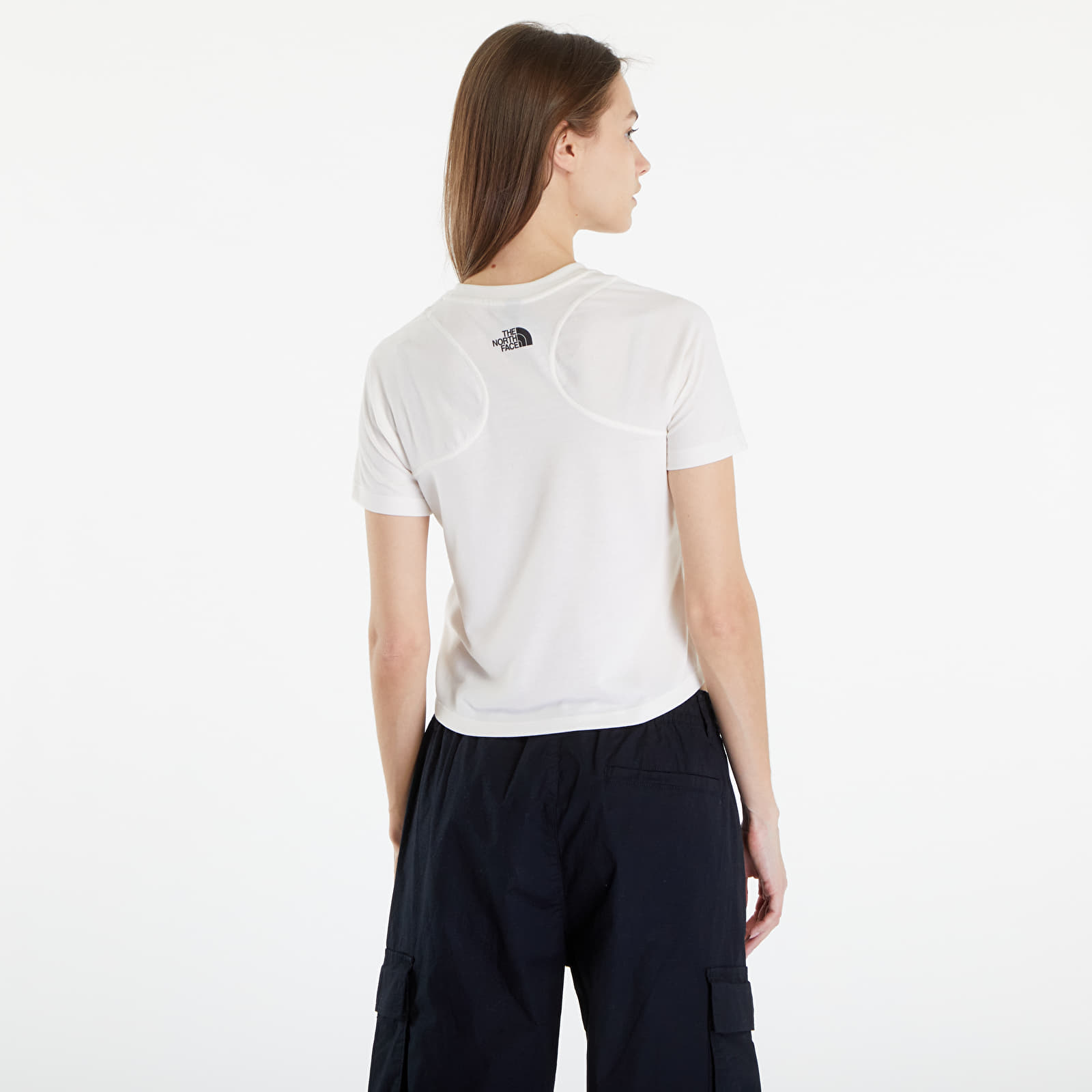 Női pólók  The North Face Foundation Raglan Tee White Dune Light Heather