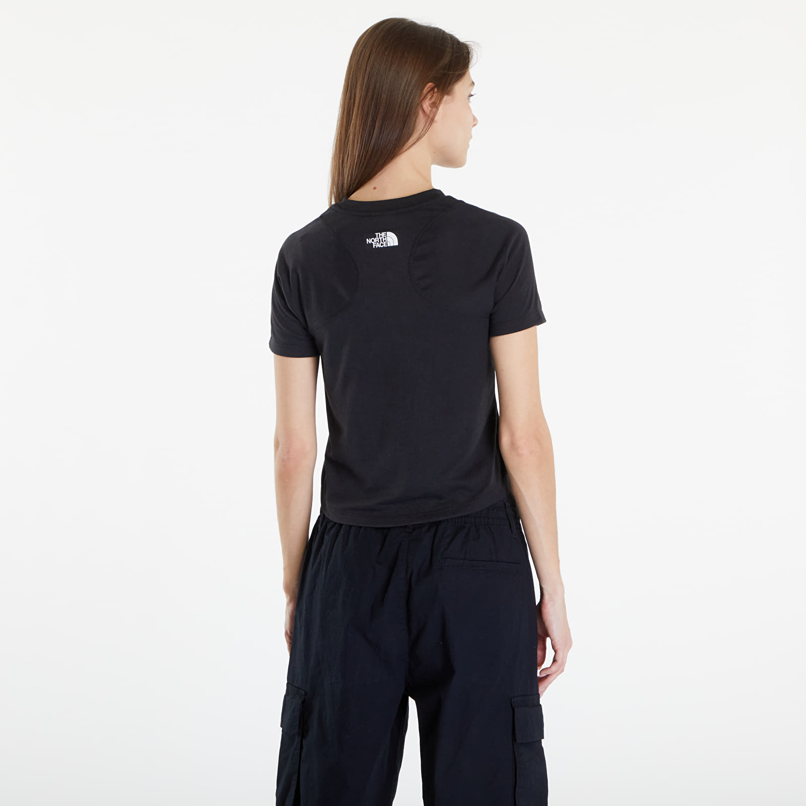 Naisten T-paidat The North Face Foundation Raglan Tee TNF Black Heather