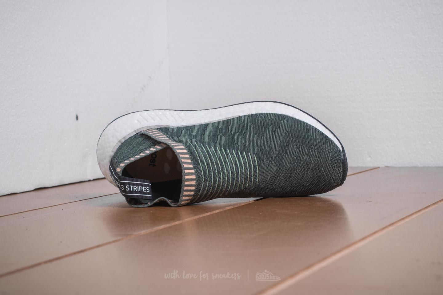 Women s shoes adidas NMD CS2 Primeknit W Trace Green Trace Green Trace Pink Footshop