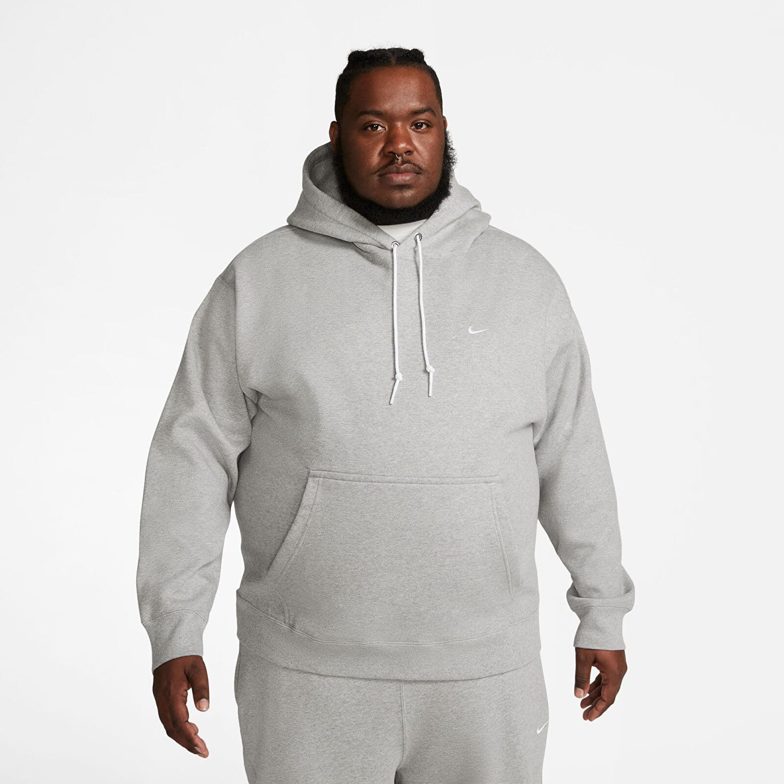 Grey nike pullover cheap