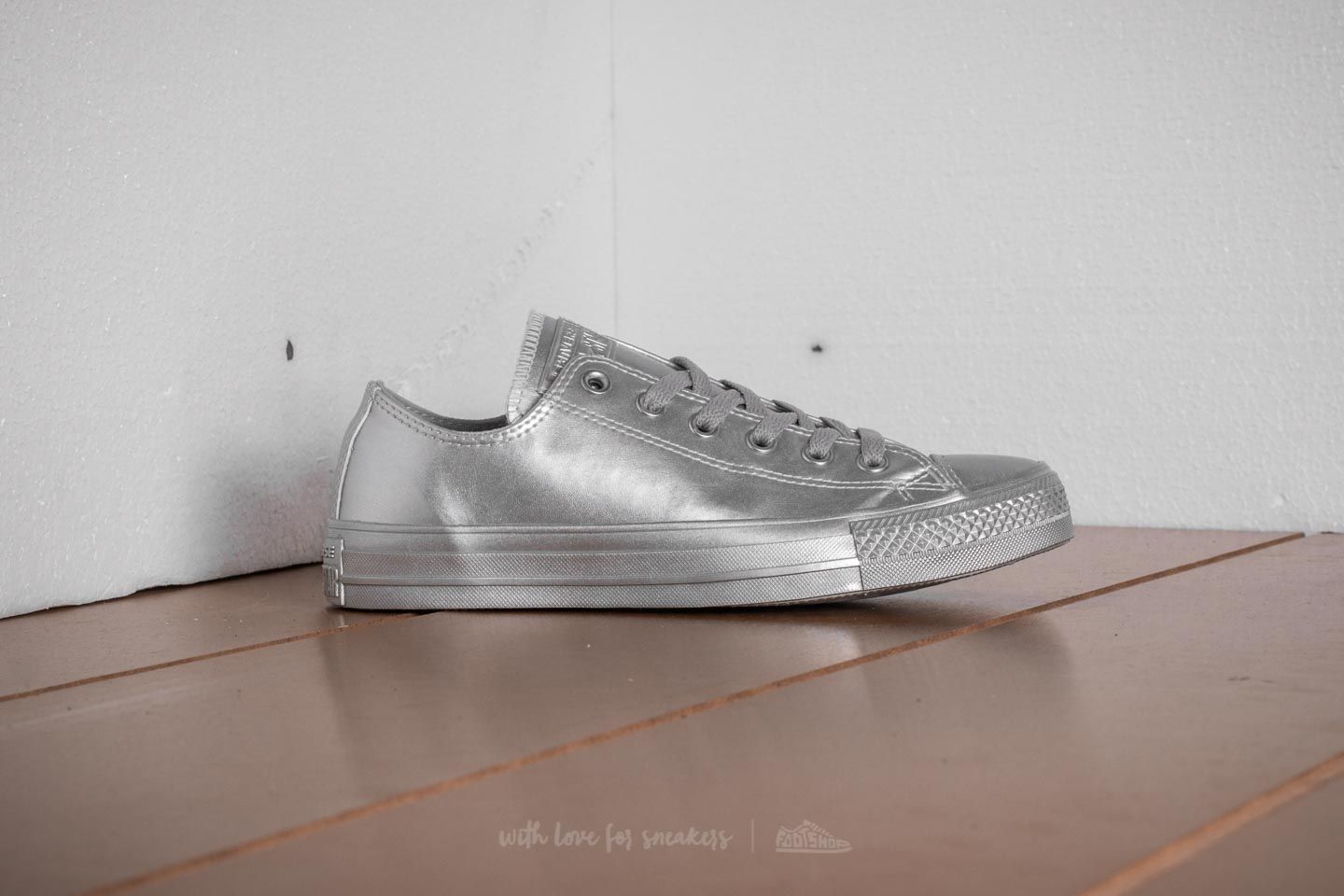 Scarpe donna Converse Chuck Taylor All Star Ox Silver/ Silver/ Silver