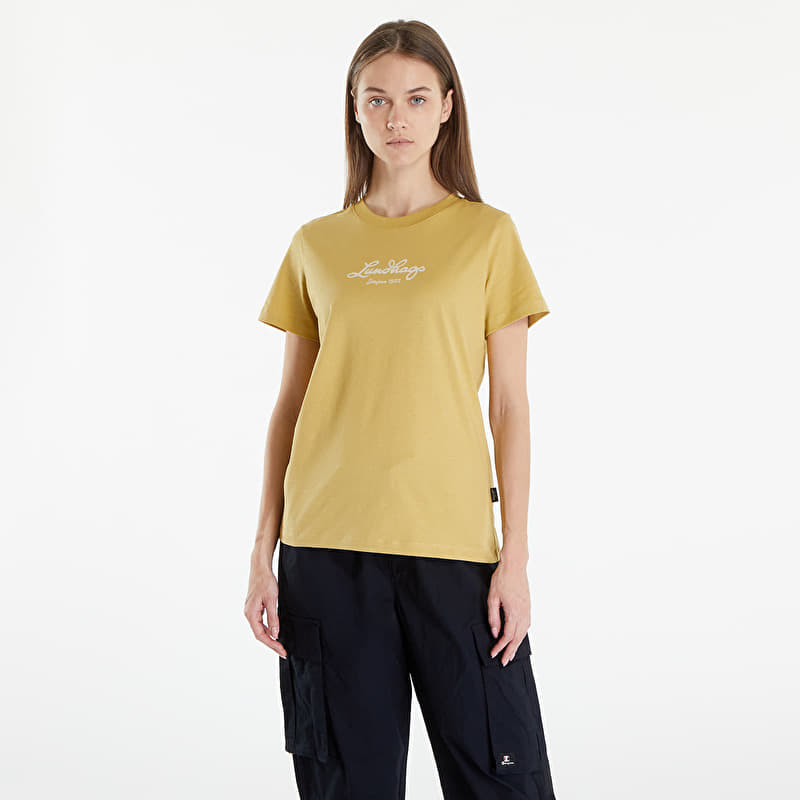 T-shirt Lundhags Järpen Logo T-Shirt W Straw