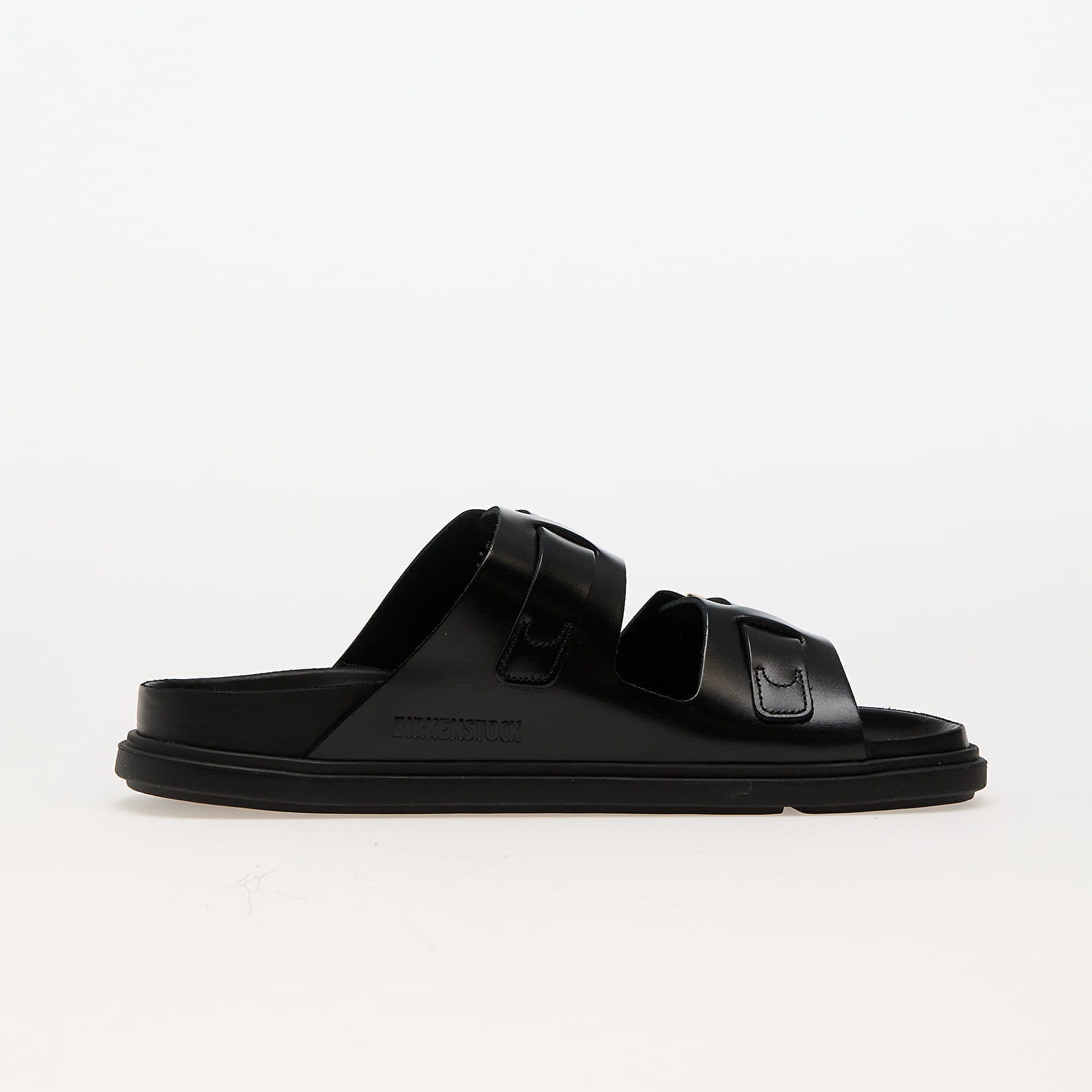 Sneakers Birkenstock St Barths Natural Leather Black UK 7