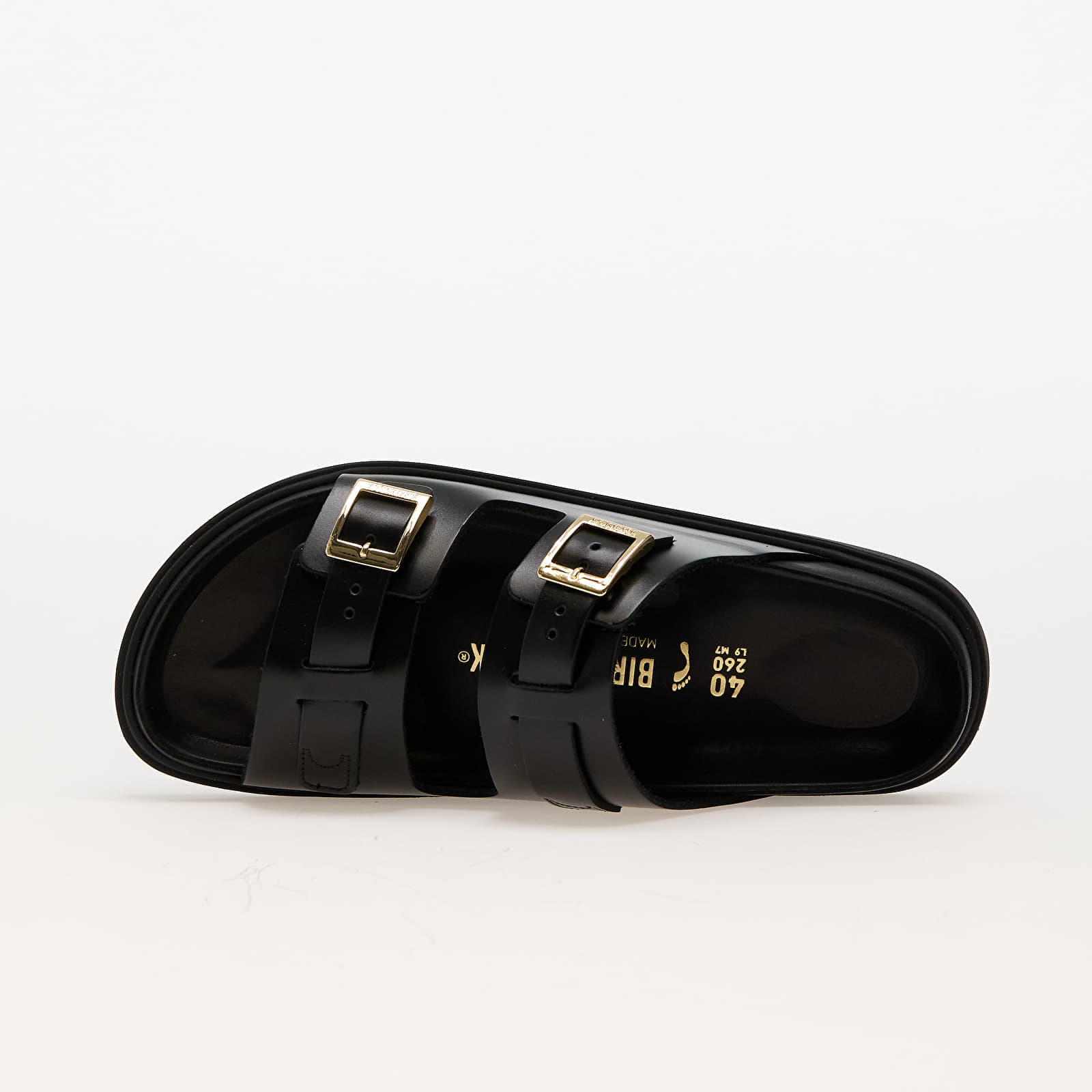 Sneakers Birkenstock St Barths Natural Leather Black UK 7