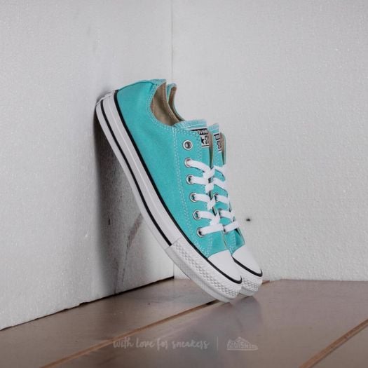Aqua blue converse sale