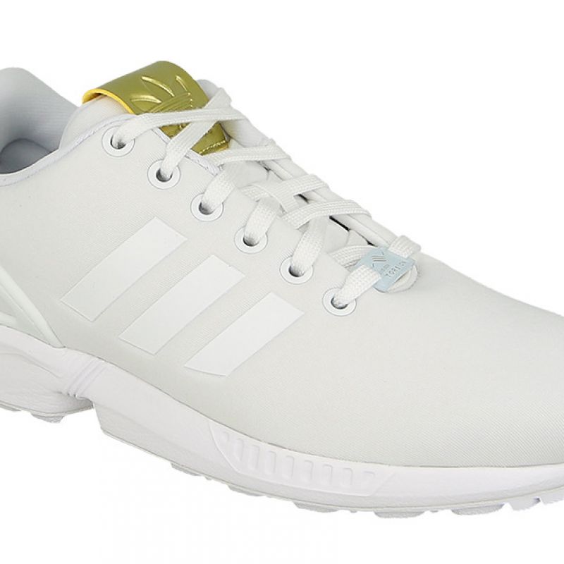 Women's shoes adidas ZX Flux W Ftw White/ Ftw White/ Gold Metallic