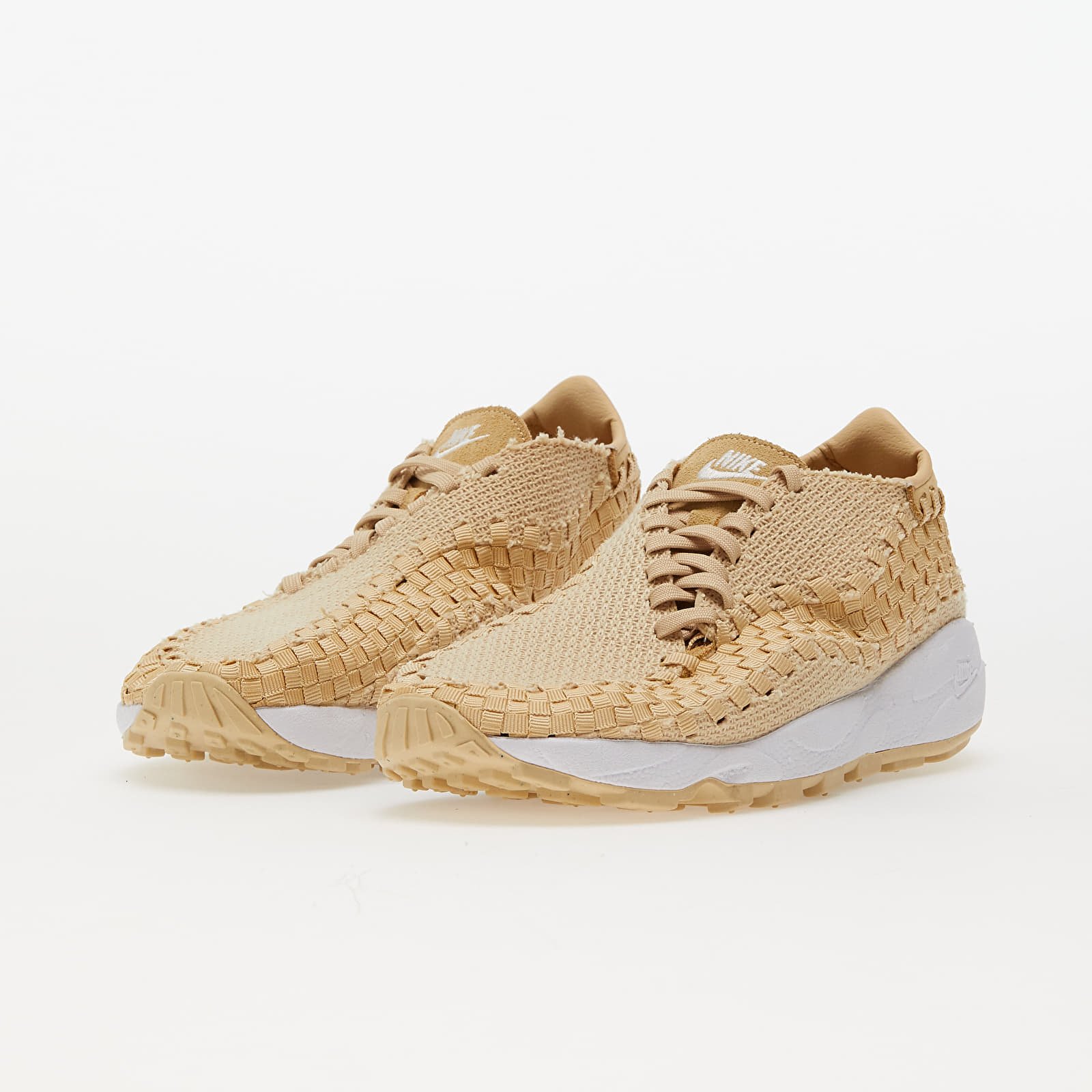 Încălțăminte și sneakerși pentru femei Nike W Air Footscape Woven Sesame/ Phantom-White