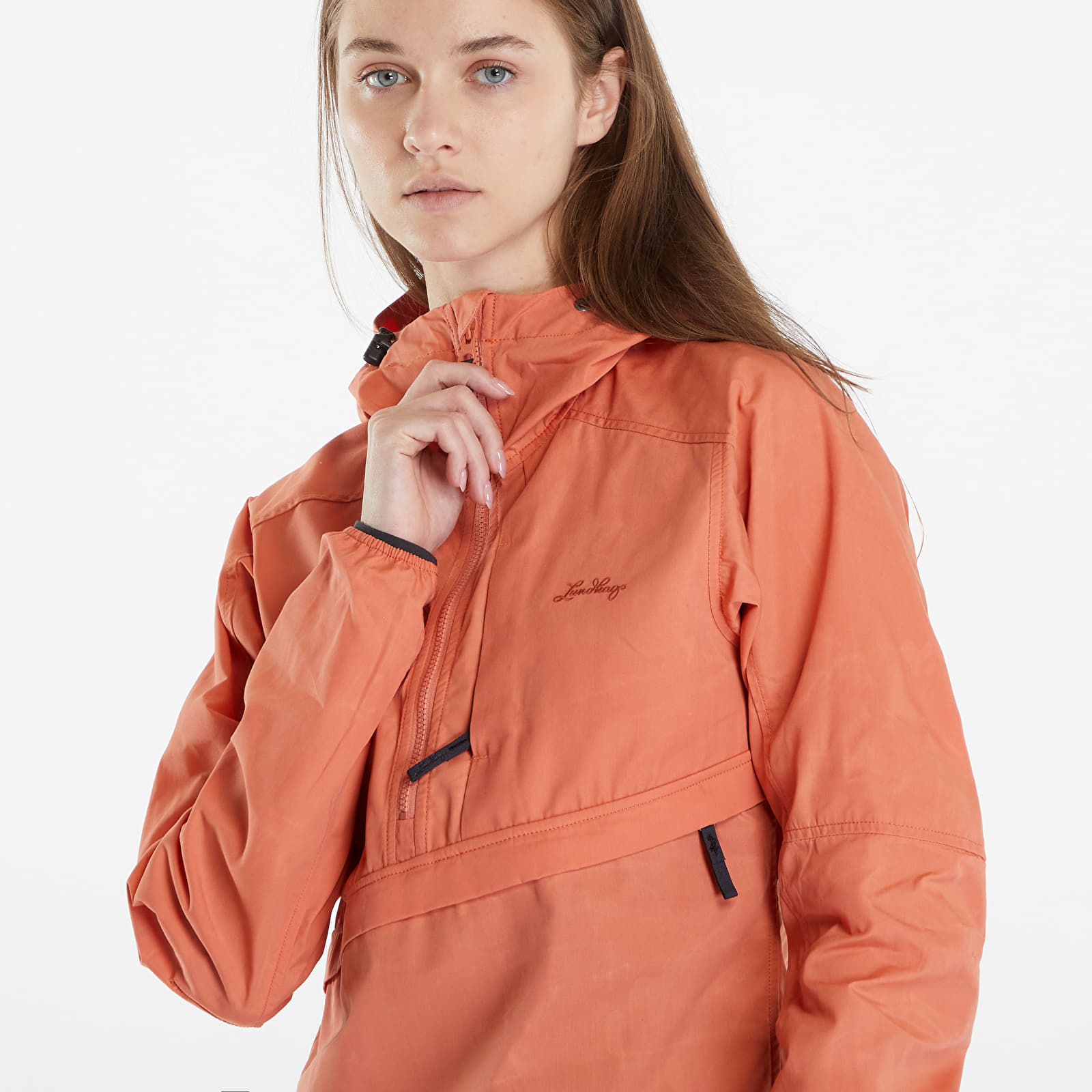Jacken Lundhags Gliis II Anorak Coral