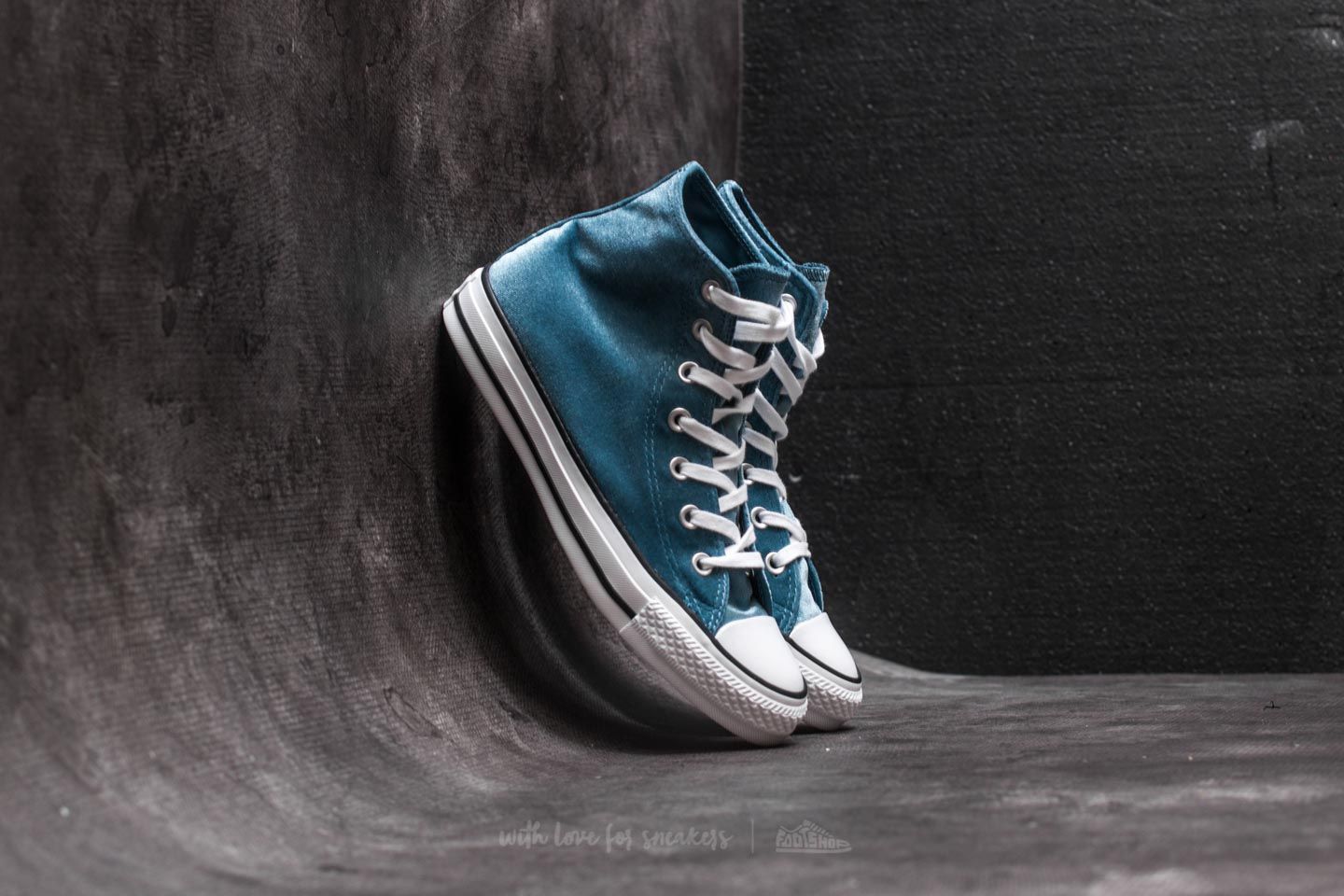 Buty damskie Converse Chuck Taylor All Star Hi Teal/ White/ White