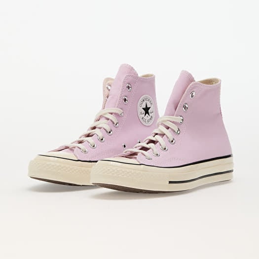 Black and purple converse high tops clearance