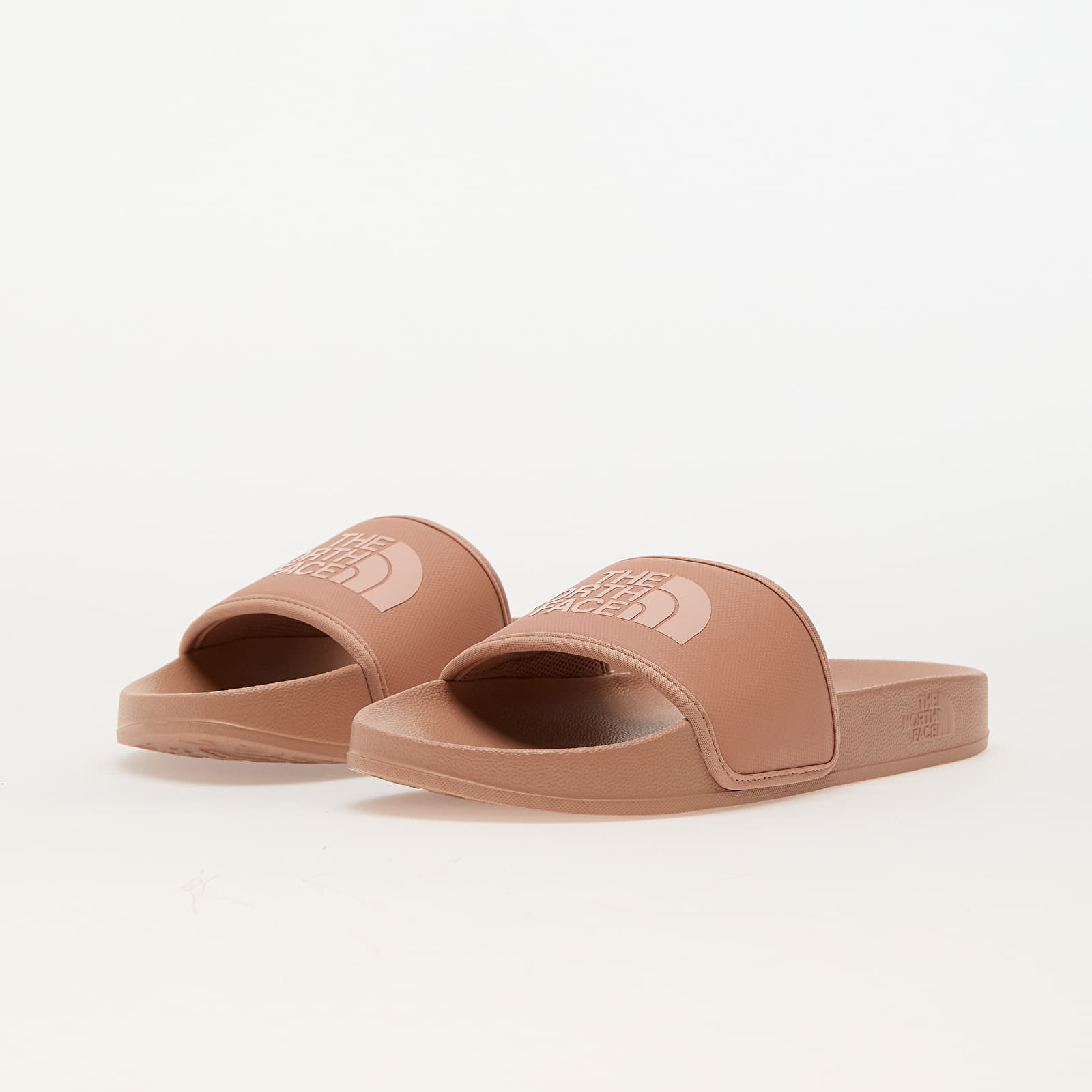 Women's shoes The North Face W Base Camp Slide III Cafecreme/ Eveningsandpink