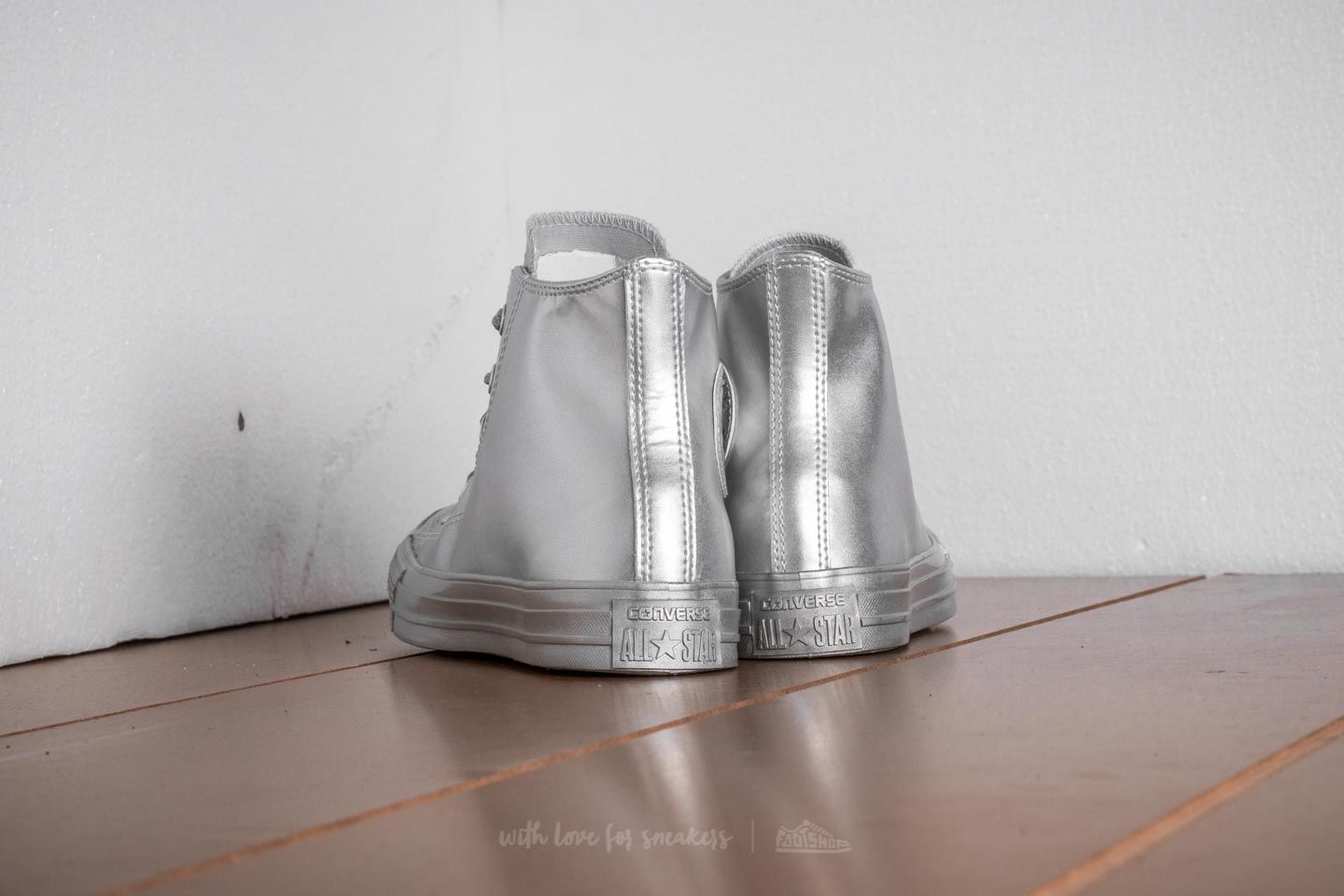 Women's shoes Converse Chuck Taylor All Star Hi Silver/ Silver/ Silver
