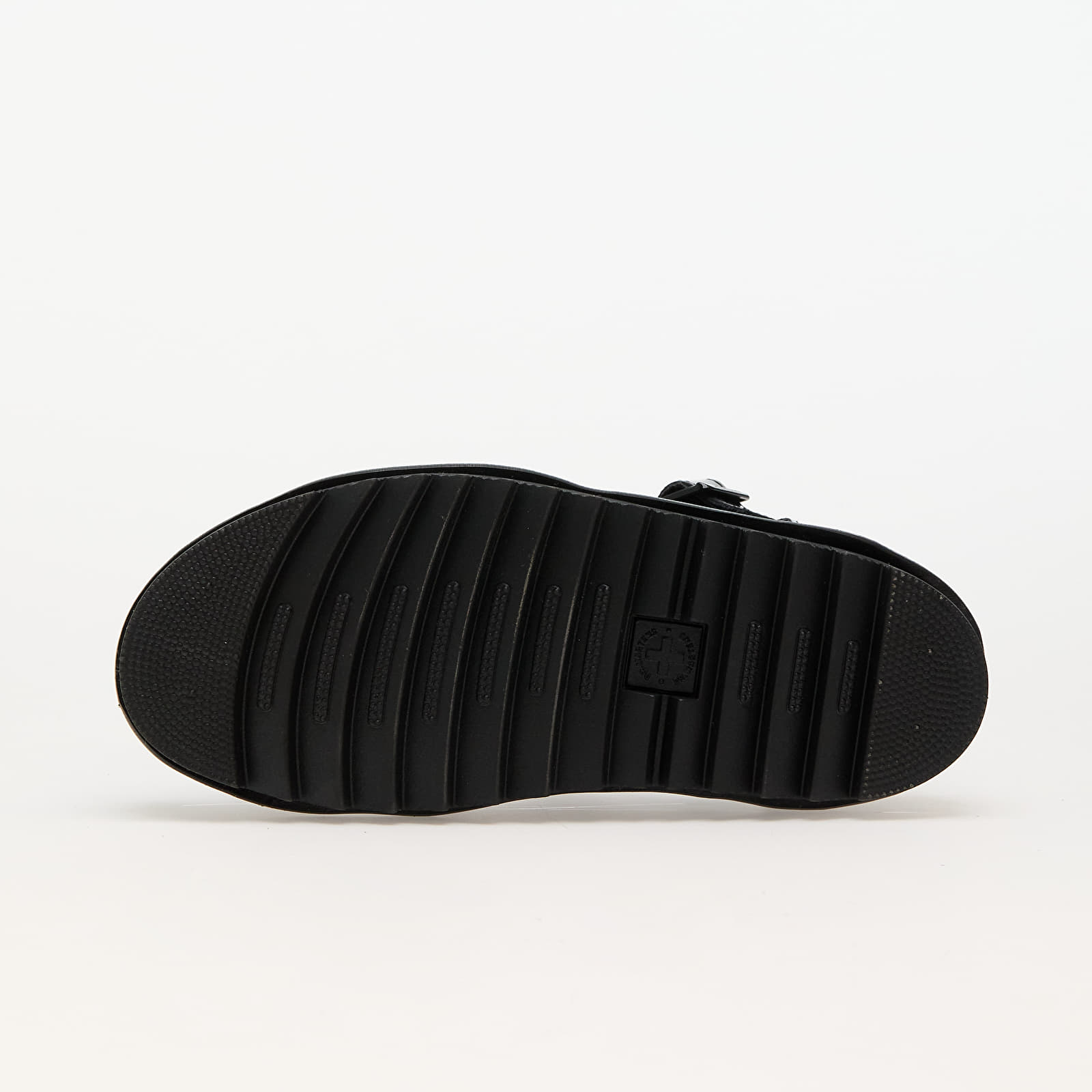 Női cipők Dr. Martens Blaire 3 Strap Sandal Black Patent Lamper