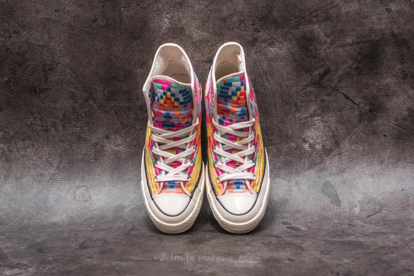 Zapatillas mujer Converse x Mara Hoffman Chuck Taylor All Star 70 Hi Purple/ Pink/ Egret