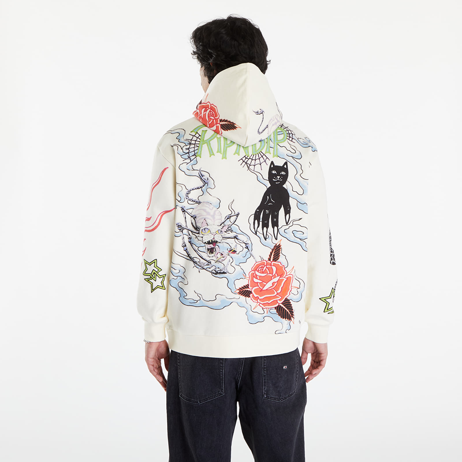 Sudaderas RIPNDIP Travis Hoodie Off White | Footshop