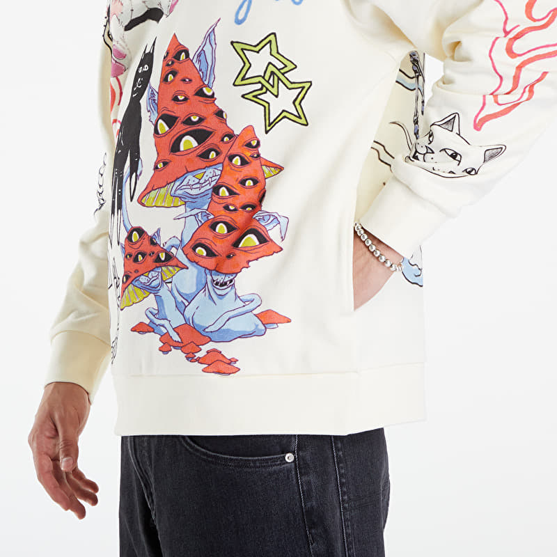 Hoodies and sweatshirts RIPNDIP Travis Hoodie Off White