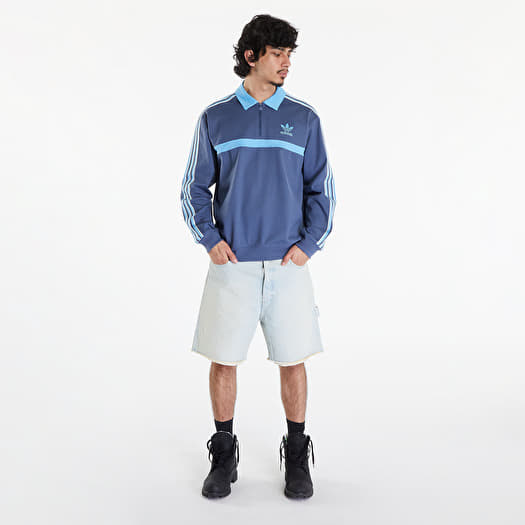 Hoodies and sweatshirts adidas Collared Sweatshirt Preloved Ink Footshop