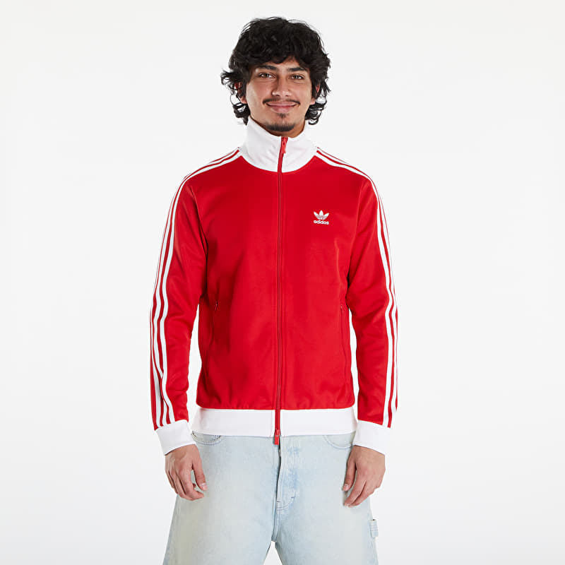 Jacke adidas Adicolor Classics Beckenbauer Track Top Better Scarlet/ White