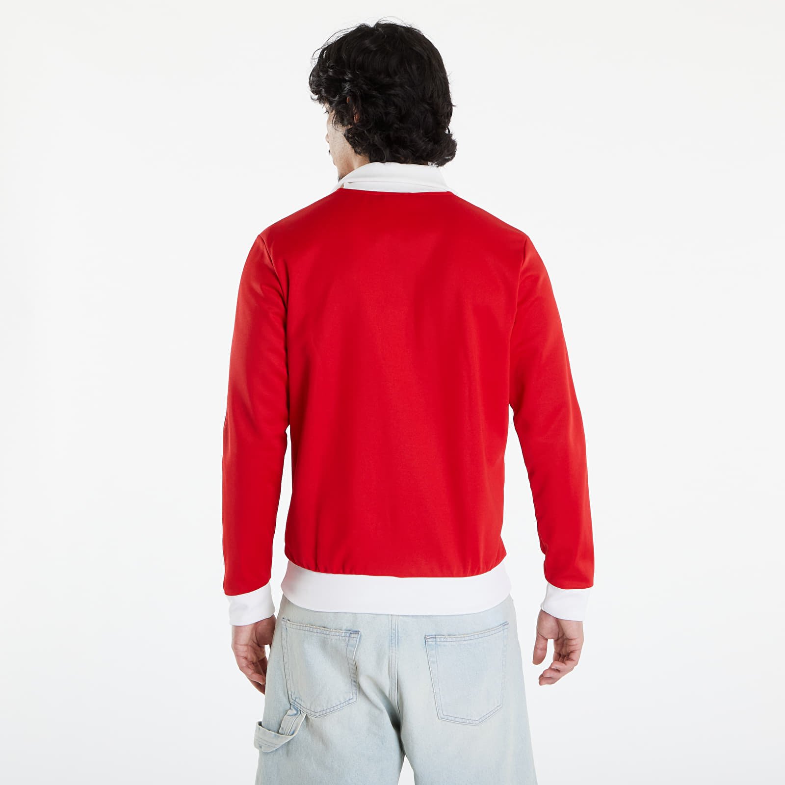Pulóverek adidas Adicolor Classics Beckenbauer Track Top Better Scarlet/ White