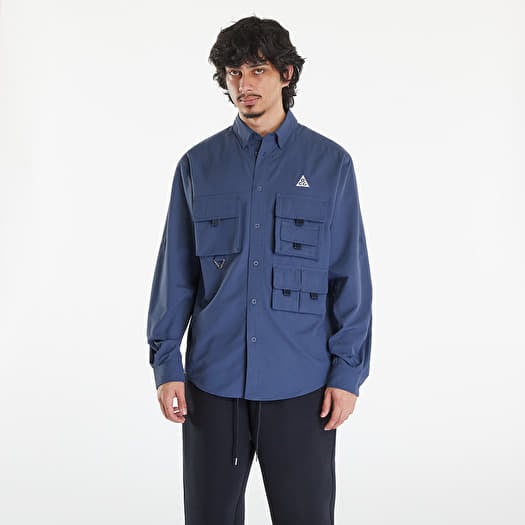 Košile Nike ACG Dri-FIT UV "Devastation Trail" Men's Top Thunder Blue/ Summit White