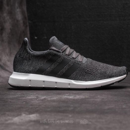 Men s shoes adidas Swift Run Grey Four Core Black Ftw White
