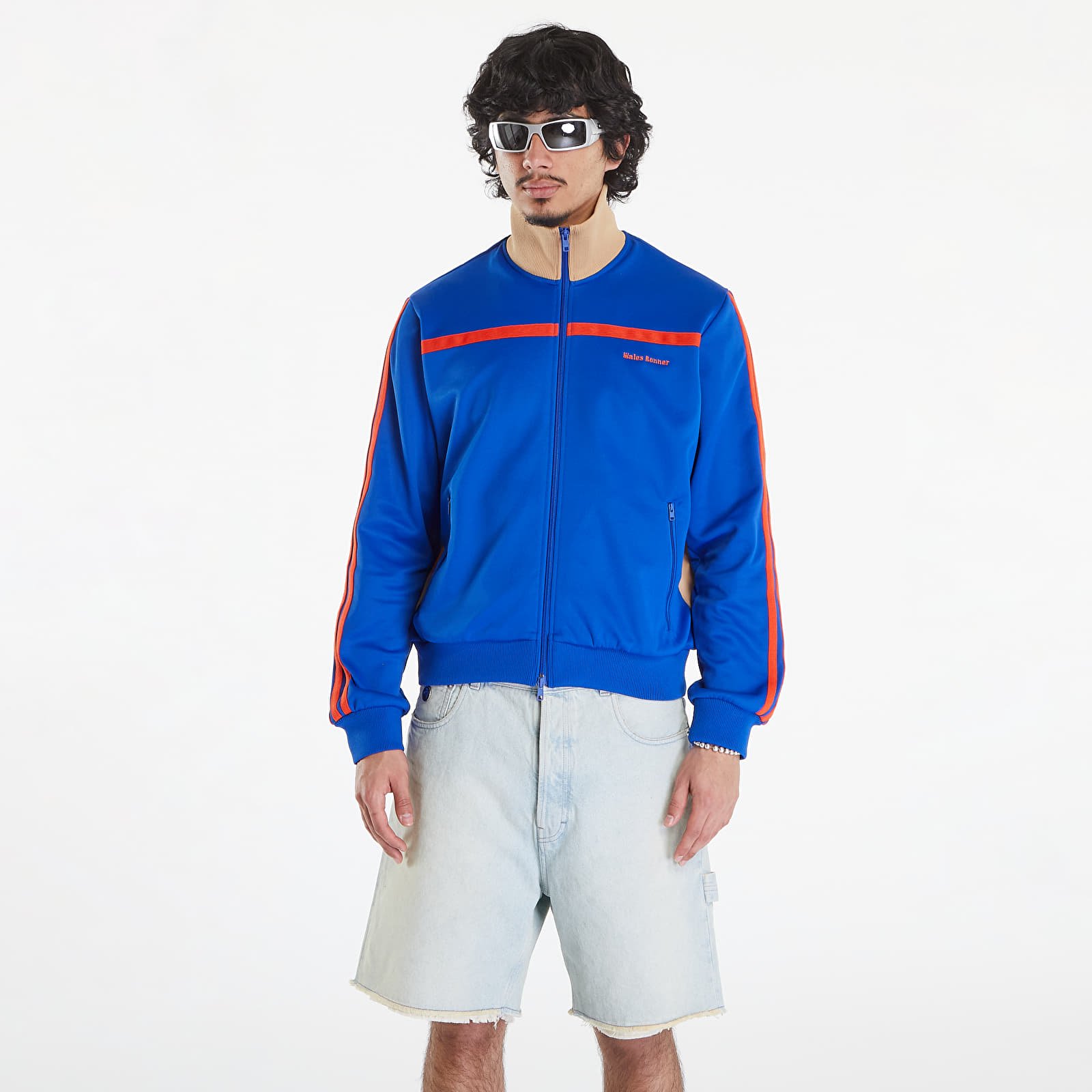 Hanorace adidas x Wales Bonner Jersey Track Top Royal Blue