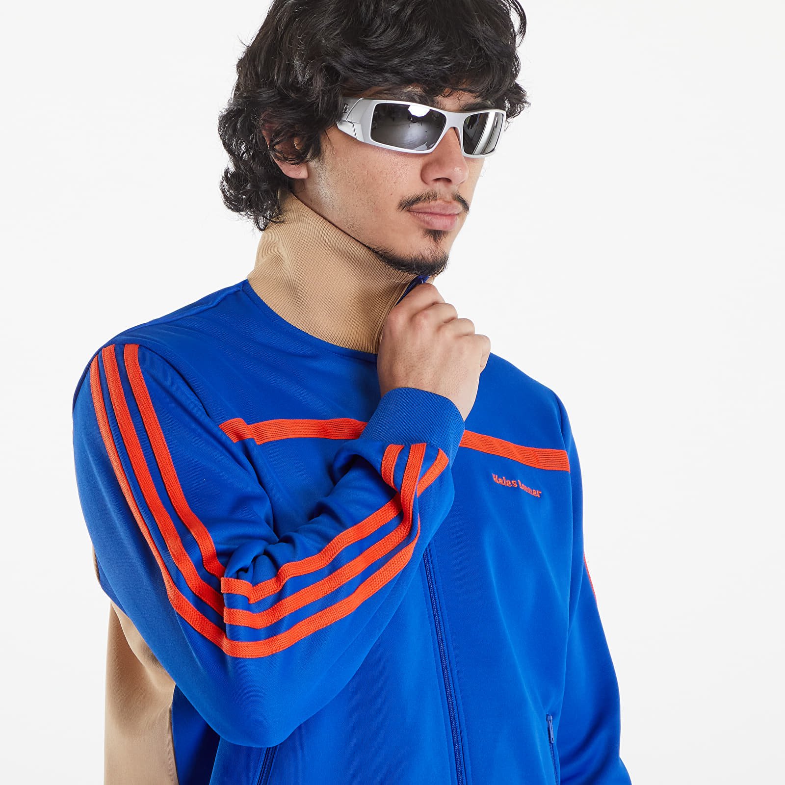 Hanorace adidas x Wales Bonner Jersey Track Top Royal Blue