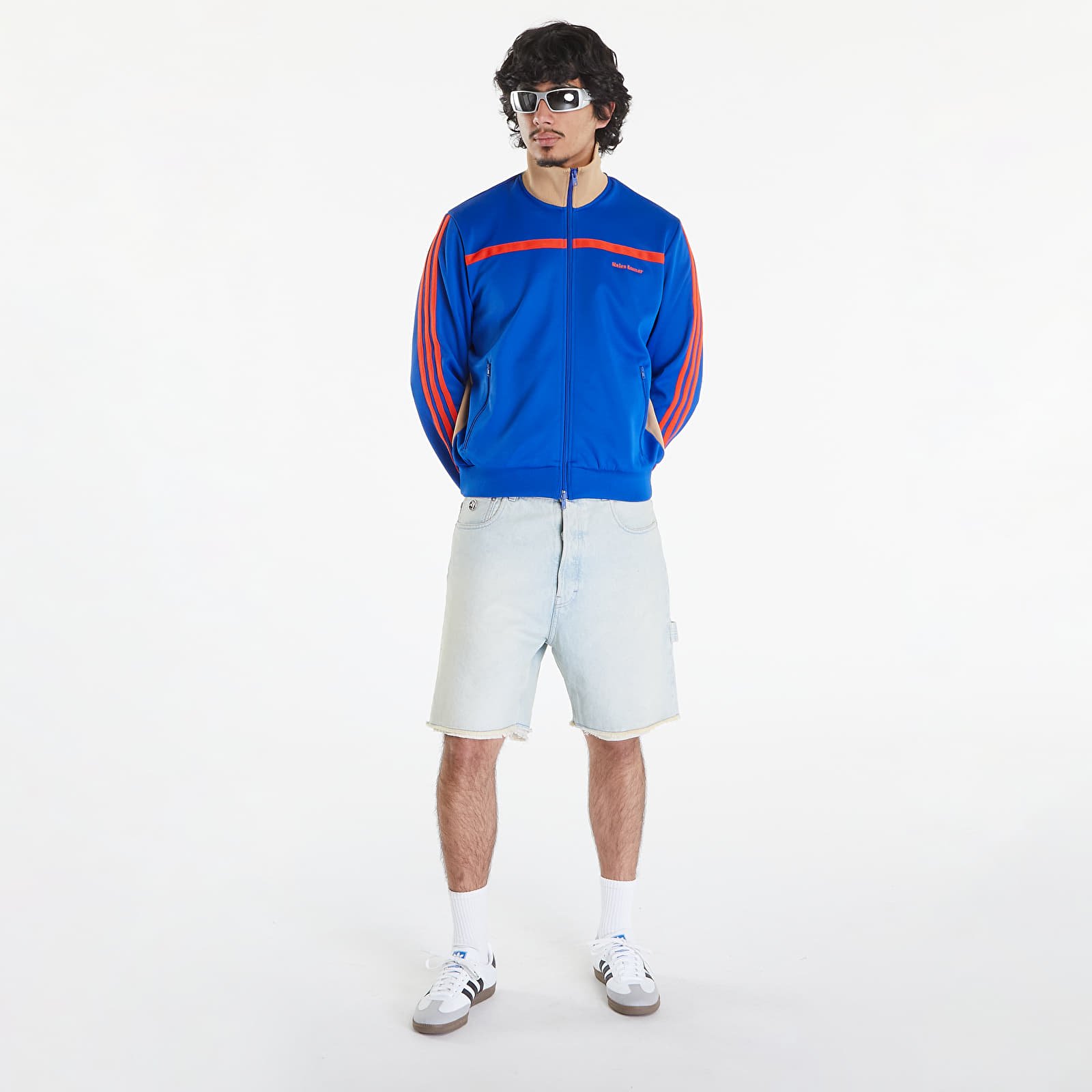 Hanorace adidas x Wales Bonner Jersey Track Top Royal Blue