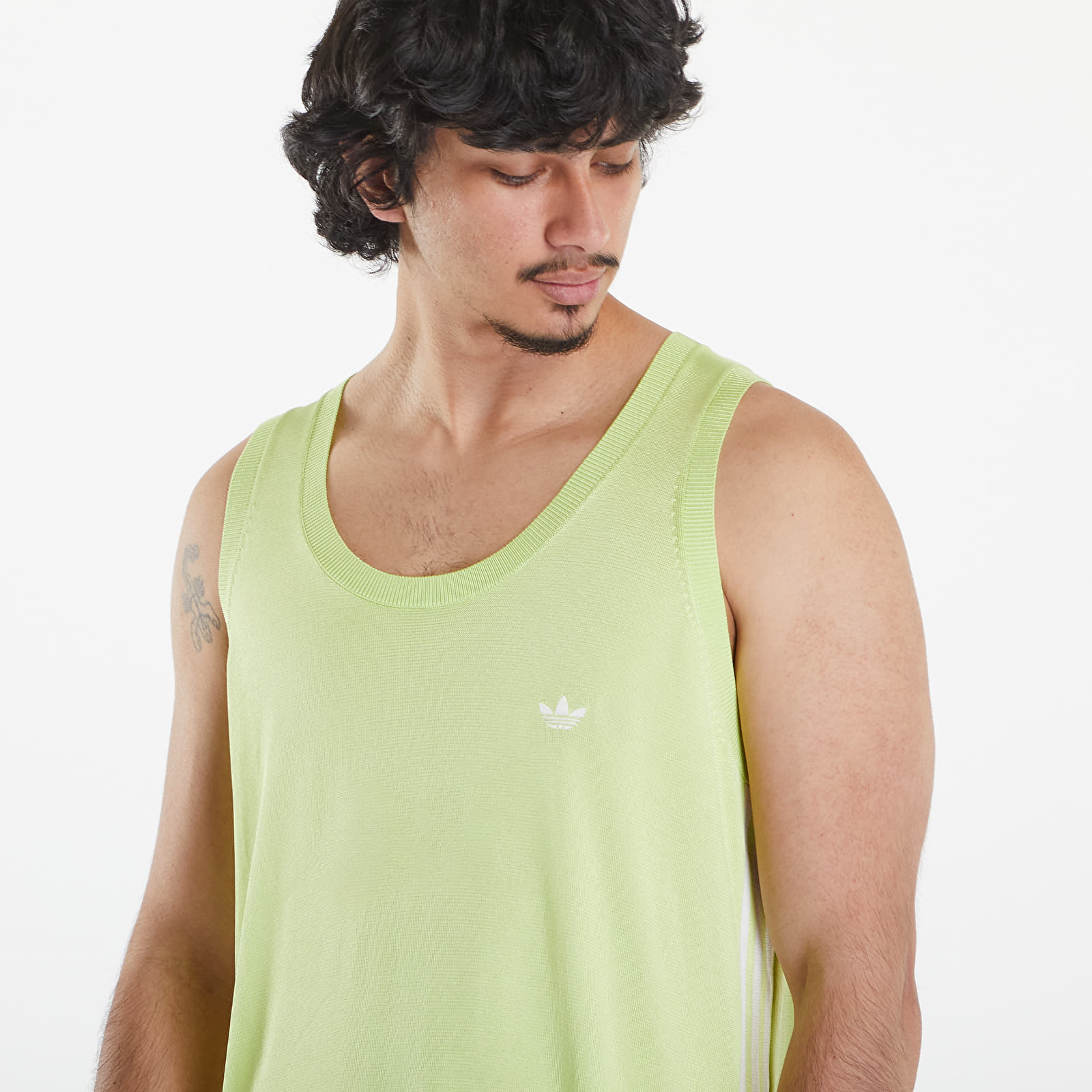 Gilè adidas x Wales Bonner Knit Vest Semi Frozen Yellow/ Chalk White