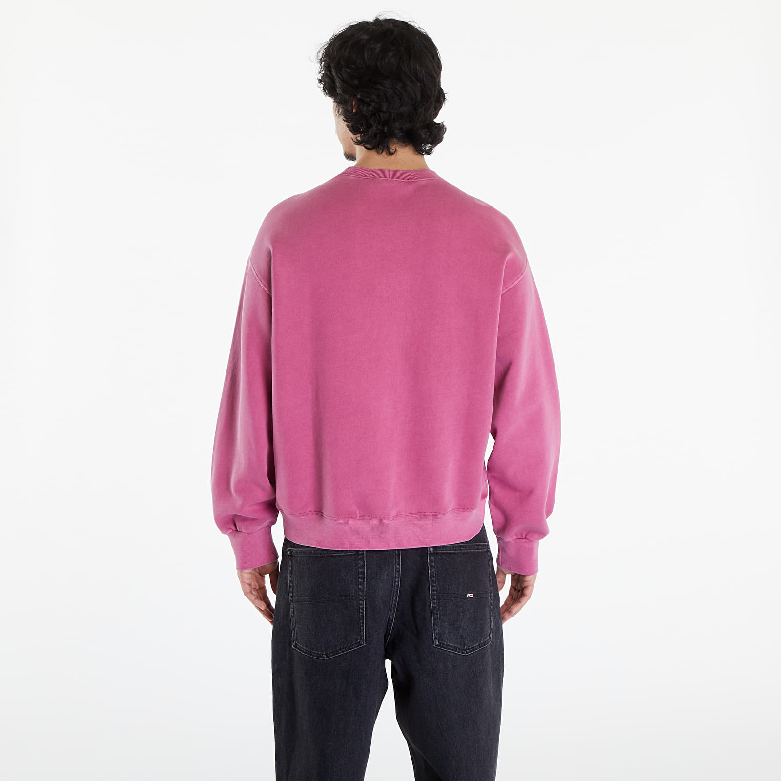 Bluzy Carhartt WIP Nelson Sweatshirt UNISEX Magenta Garment Dyed