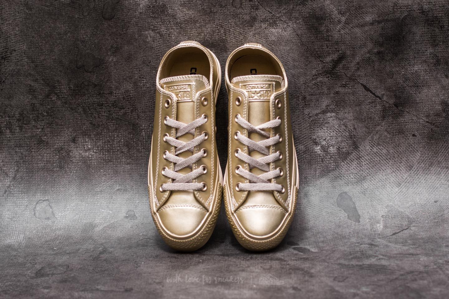 Women s shoes Converse Chuck Taylor AS OX Light Gold Light Gold Footshop