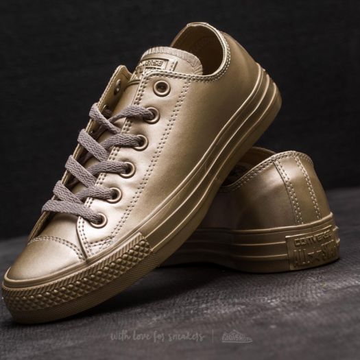 Women s shoes Converse Chuck Taylor AS OX Light Gold Light Gold Footshop