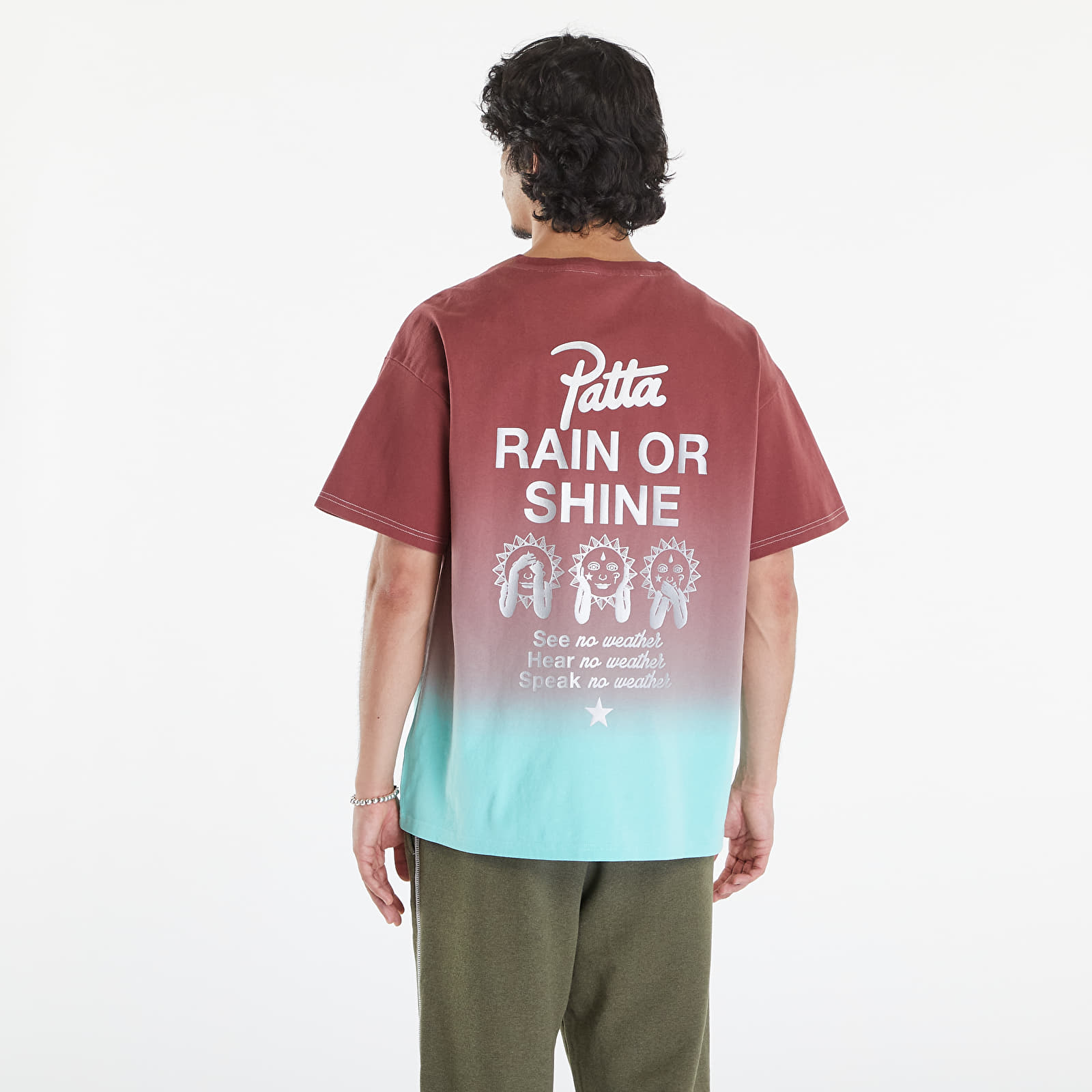 Pólók Converse x Patta Gold Standard T-Shirt UNISEX Patta Gradient