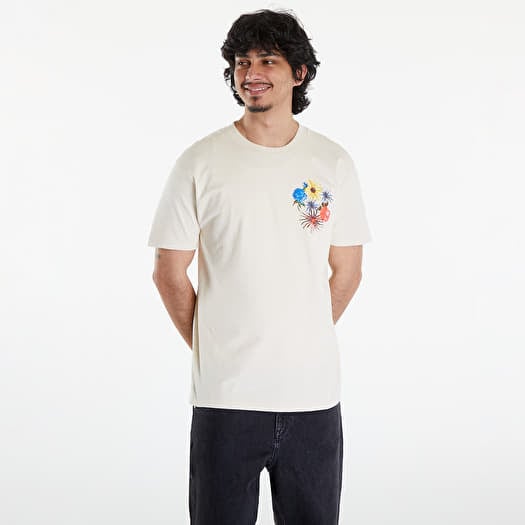 Magliette da uomo OBEY Summer Time T Shirt Cream Footshop