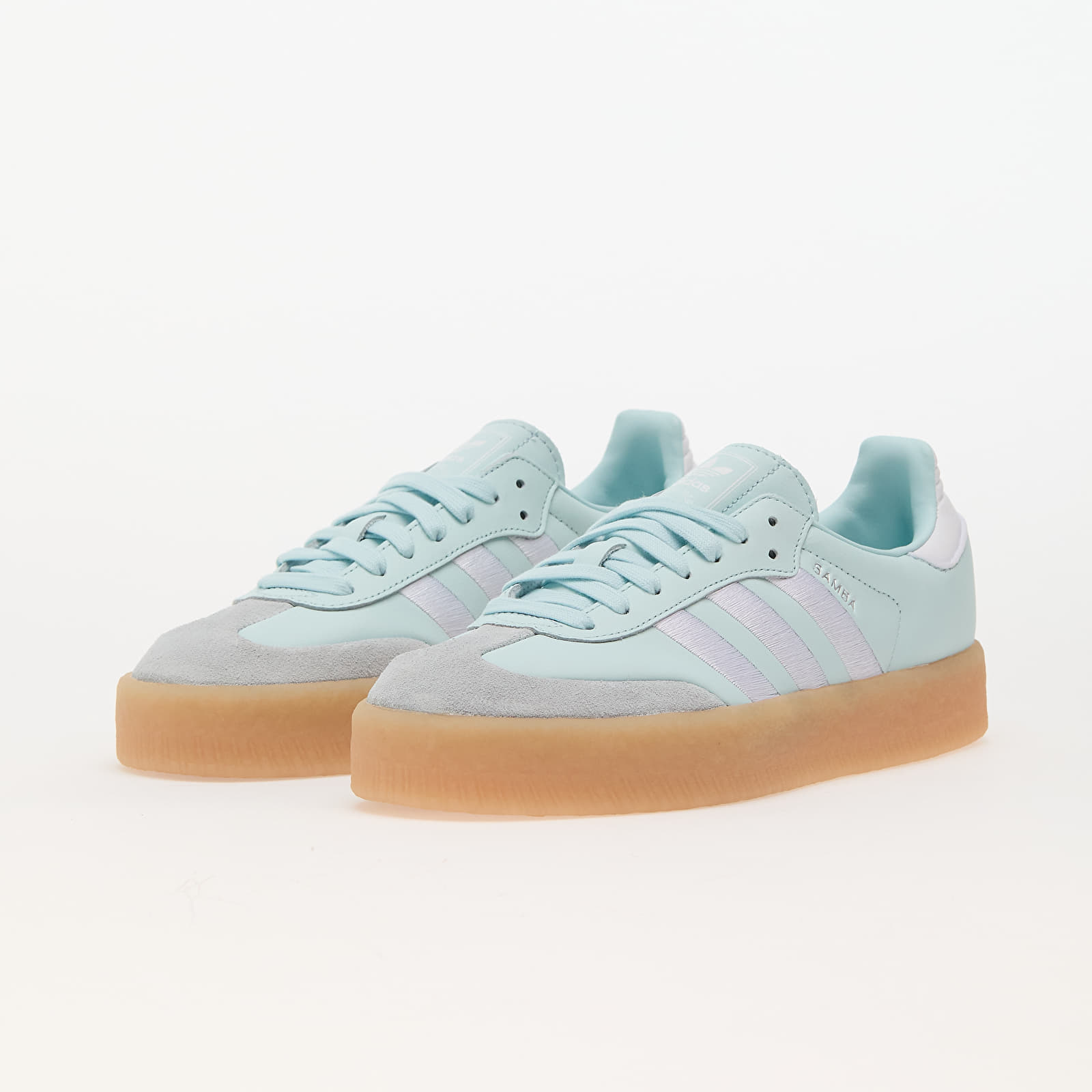 Γυναικεία παπούτσια adidas Sambae W Almost Blue/ Ftw White/ Silver Metallic